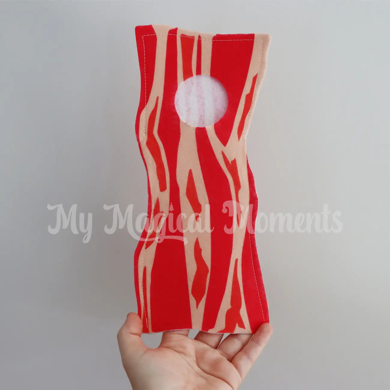 Bacon Elf Costume Hand comparison