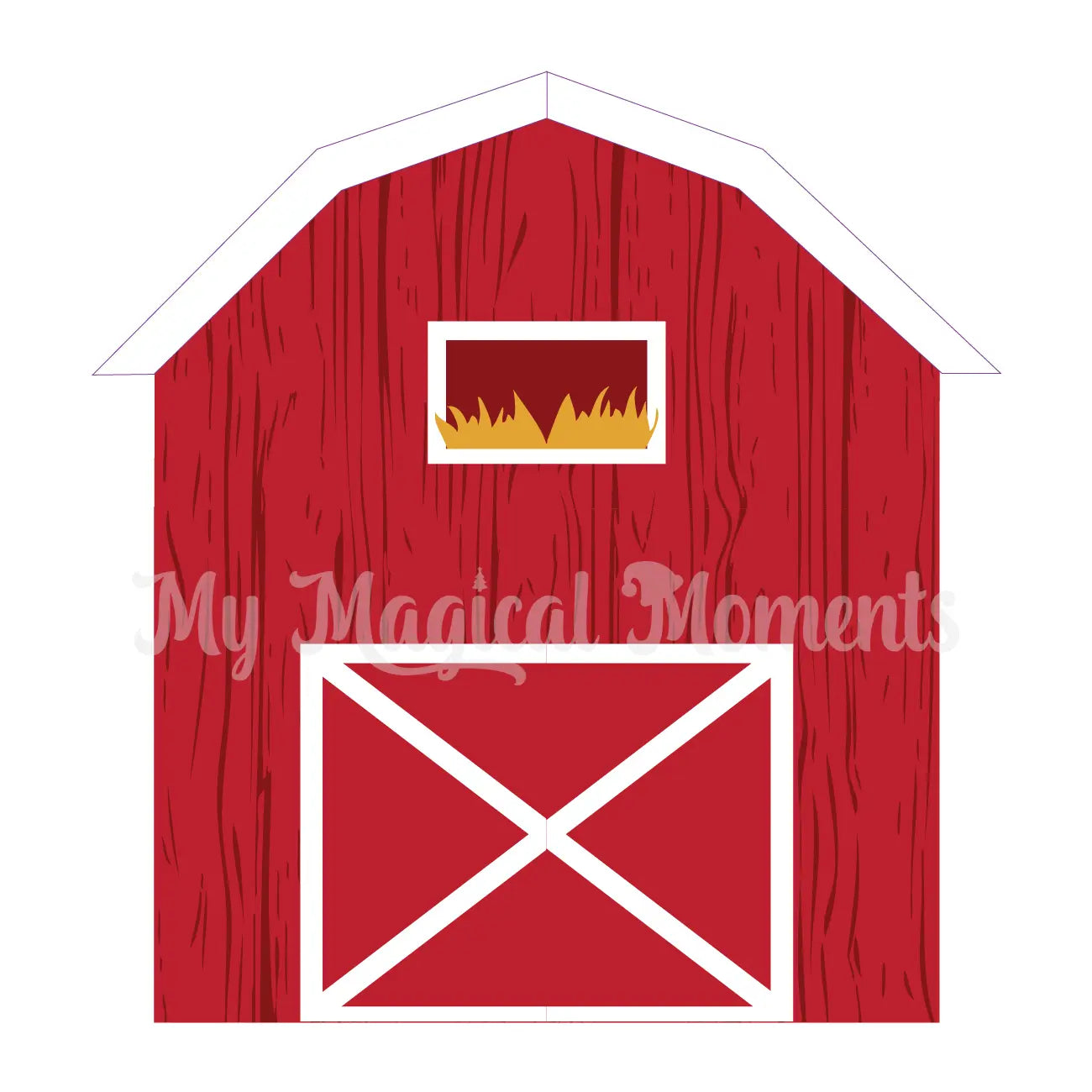 Barn Printable for elf
