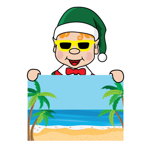 Beach Background Scene