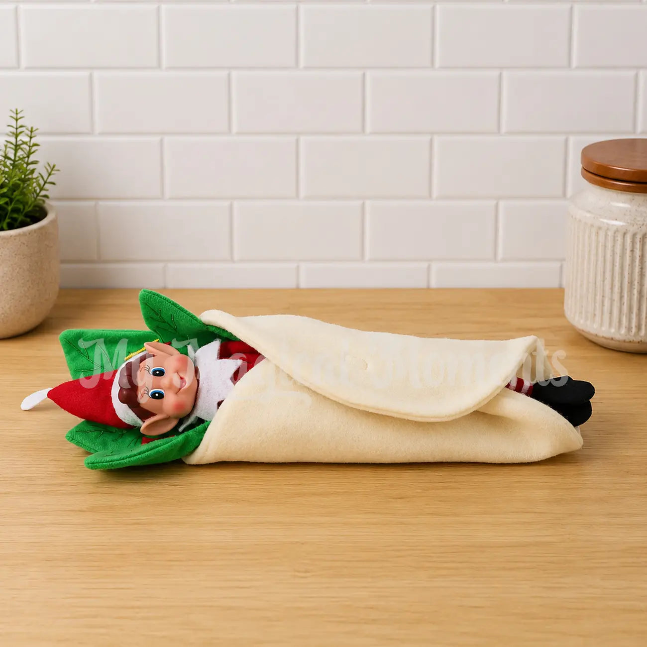 Elf Burrito costume Scene