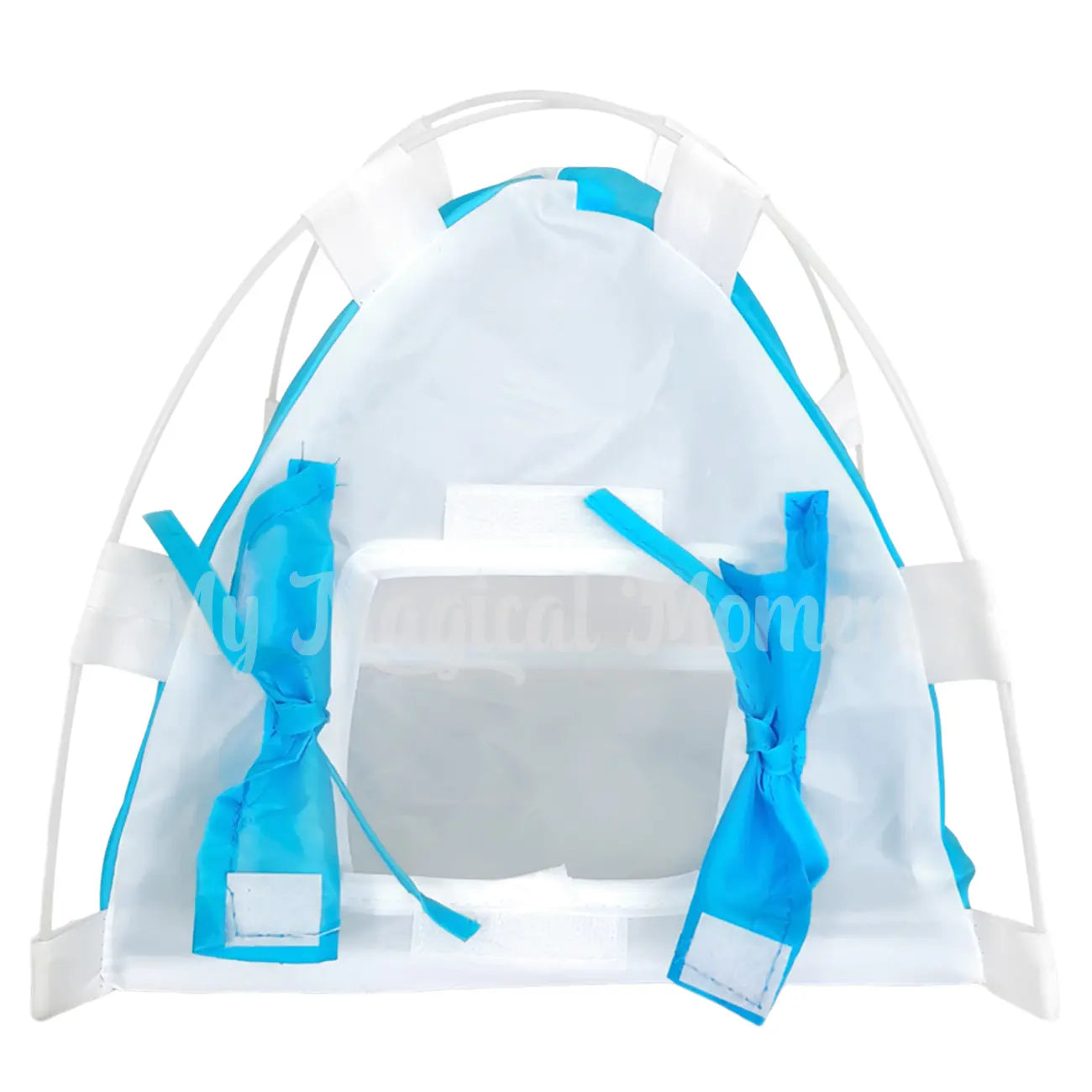 blue Miniature elf tent