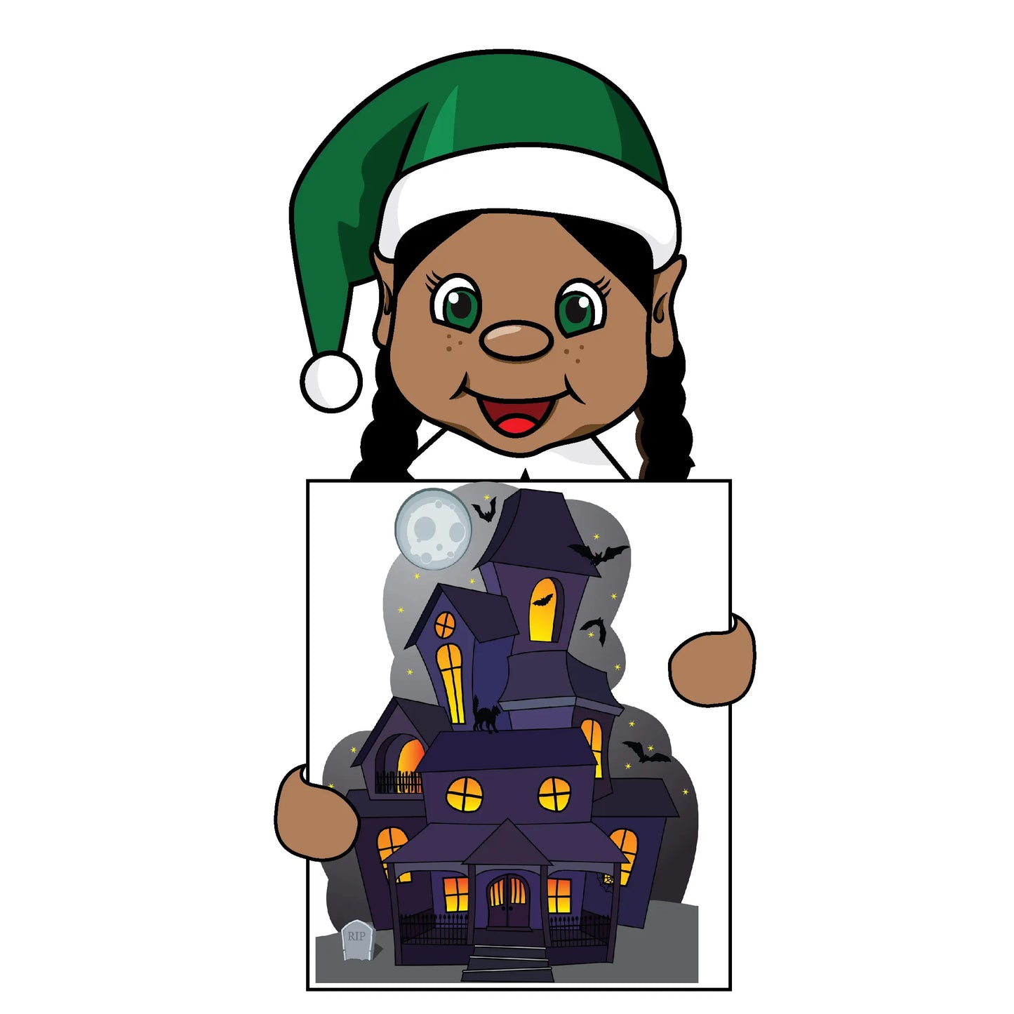 Elf clipart Haunted