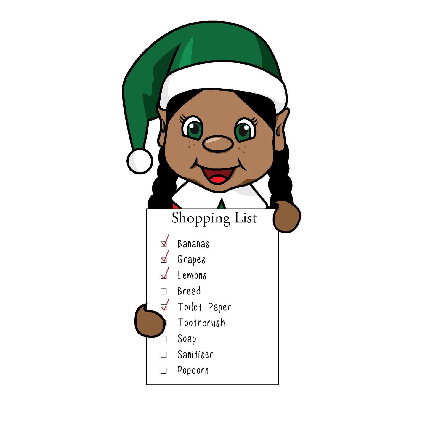 elf shopping list