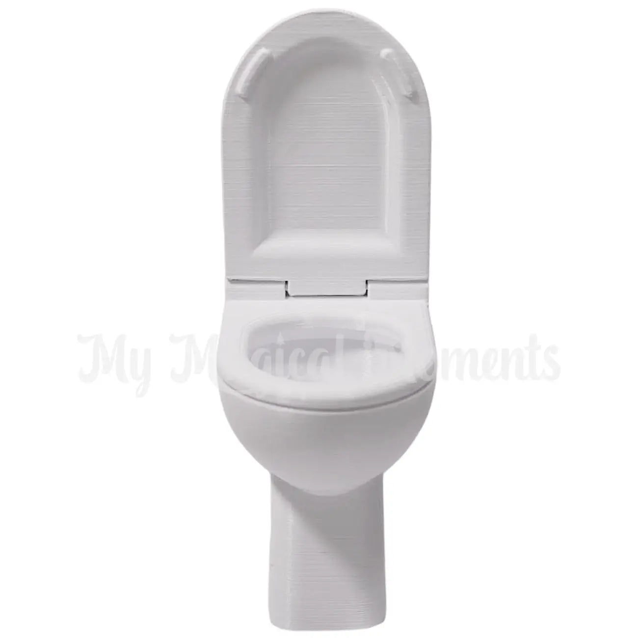 Front view of elf toilet