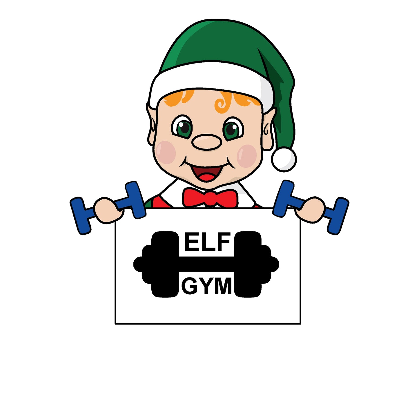 elf gym clipart