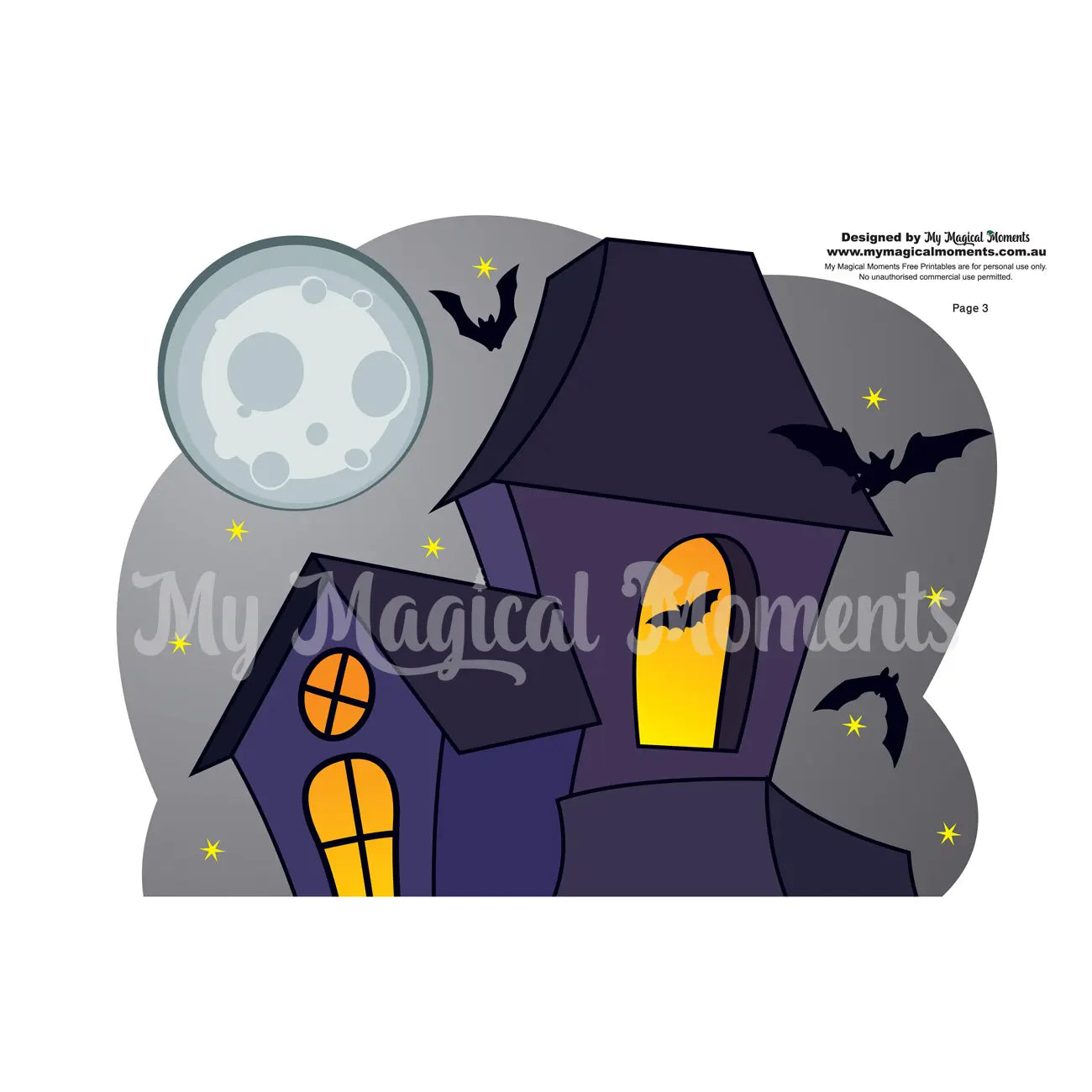 Haunted Elf Printable page 1