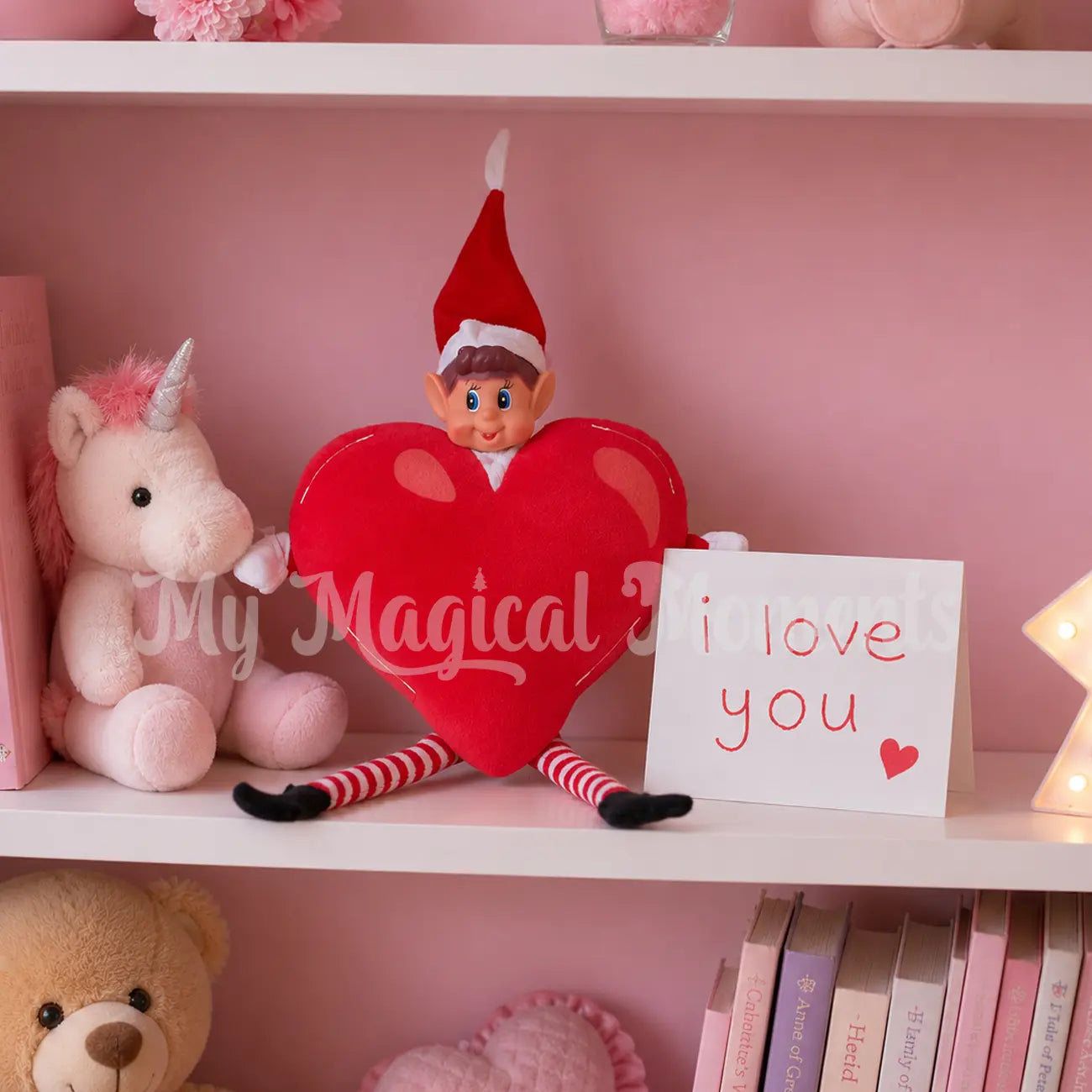 Heart Elf Costume worn by Elves Behavin Badly