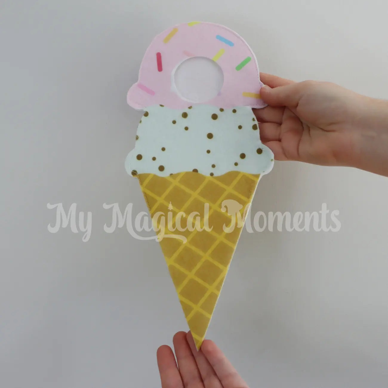 ice Cream Elf Costume Hand comparison
