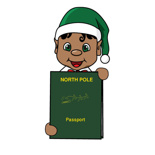 Passport - My Elf Friends® - Black Hair Boy