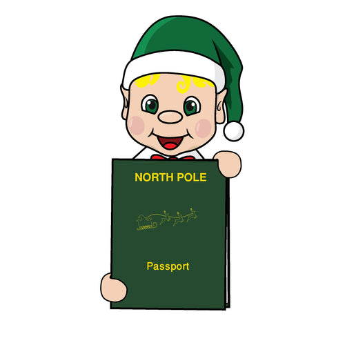 Passport - My Elf Friends® - Blonde Hair Boy