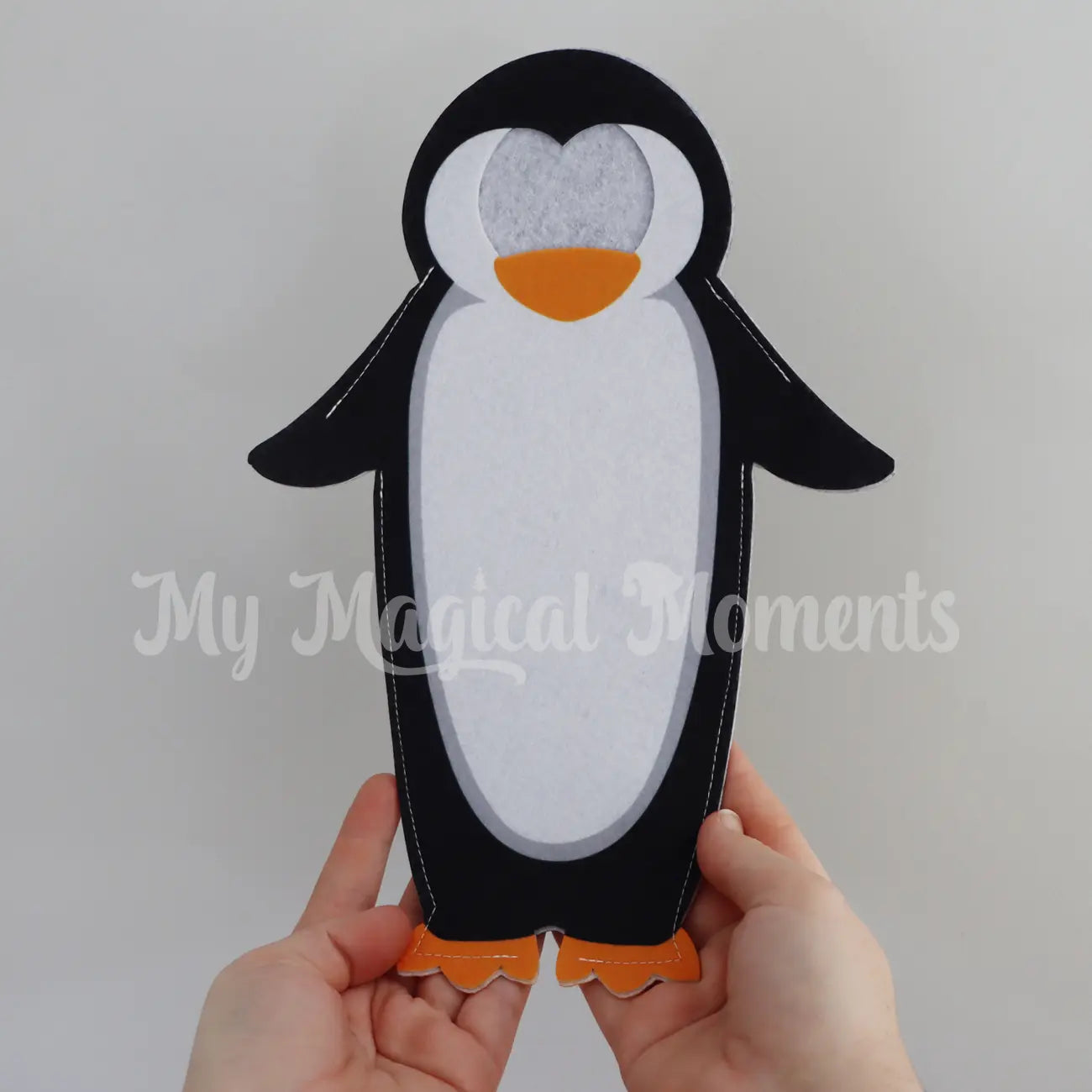 Penguin Elf Costume Hand comparison