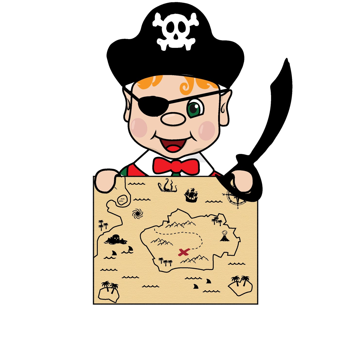 Pirate Elf Clipart