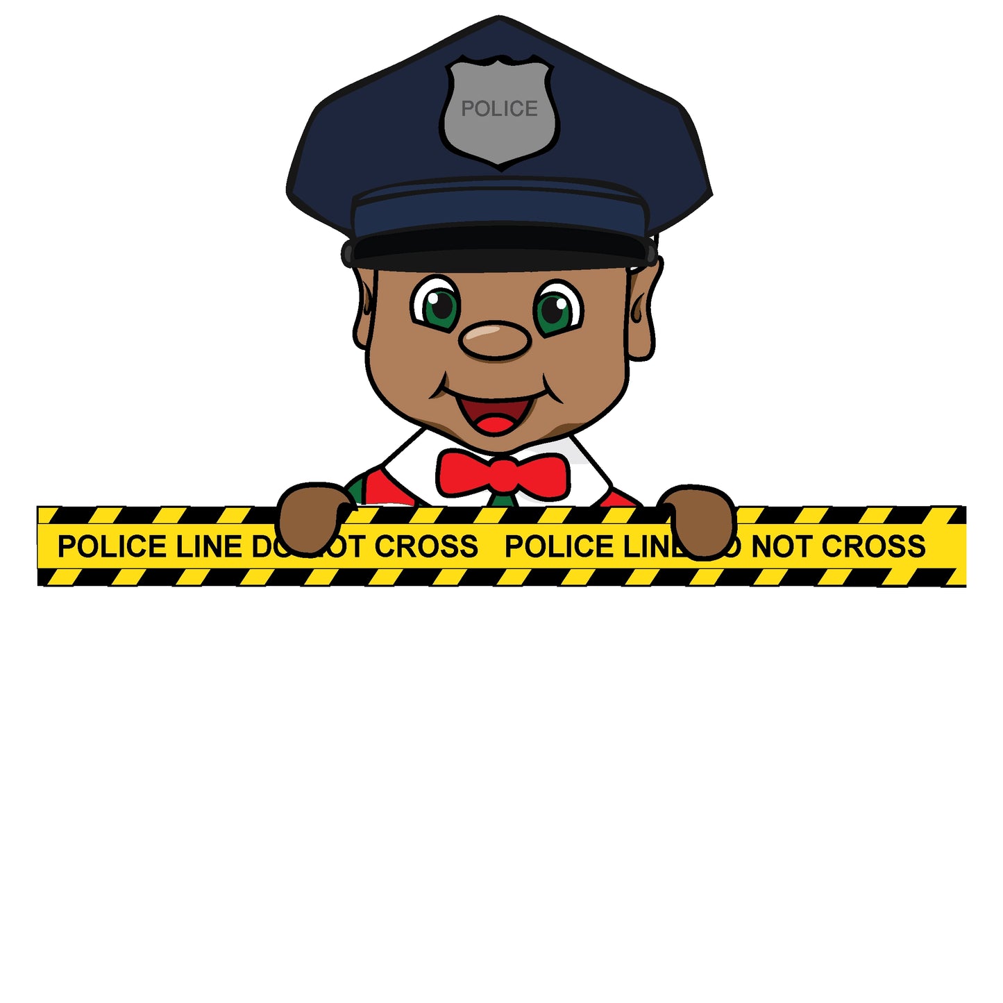 police elf clipart
