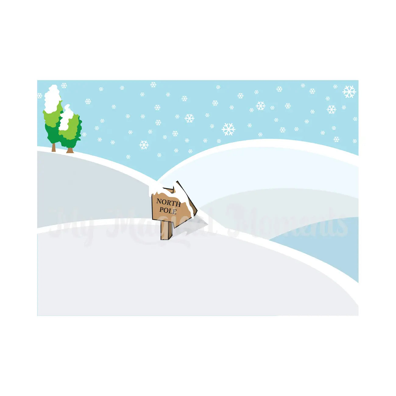 Elf snow printable