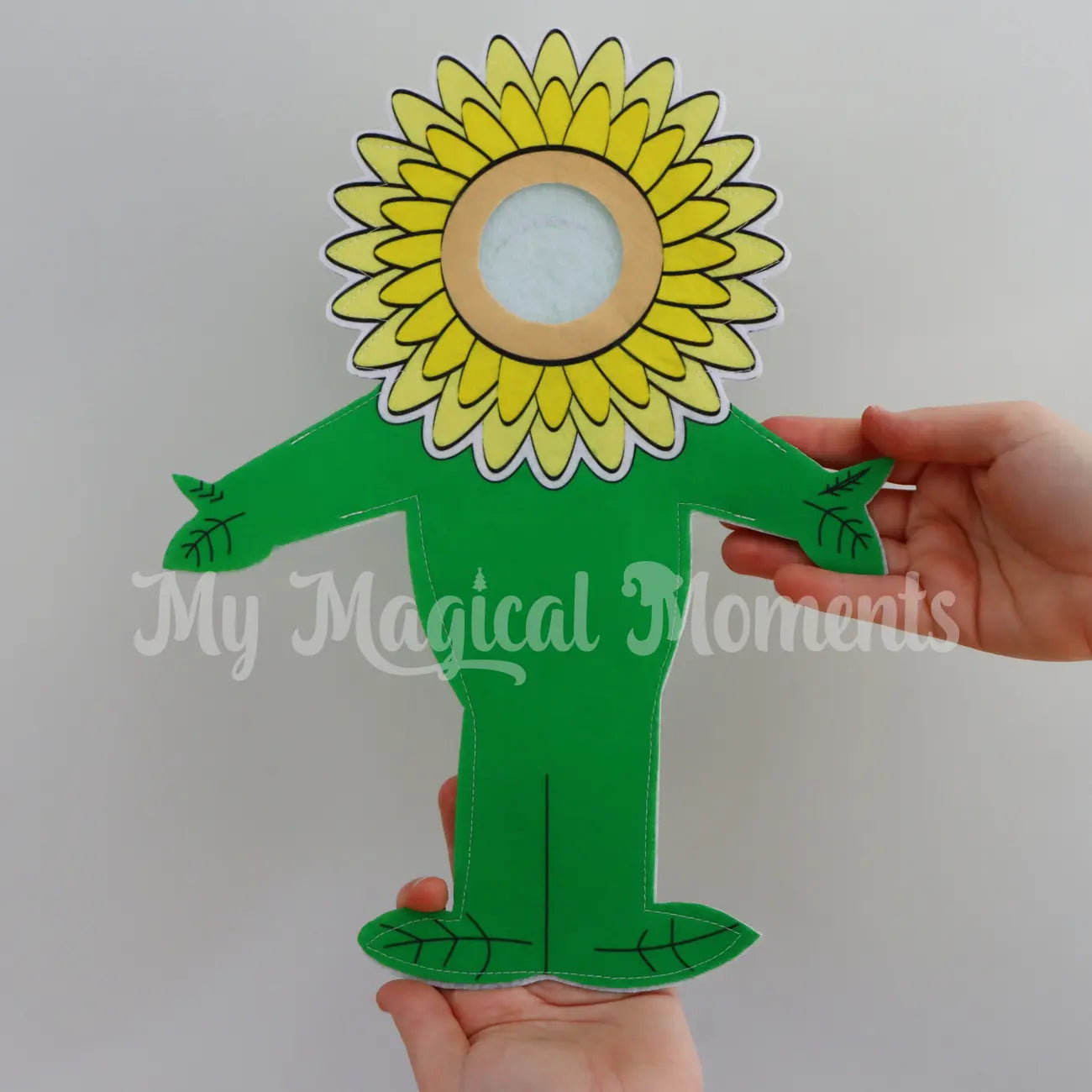 Sunflower Elf Costume Hand comparison