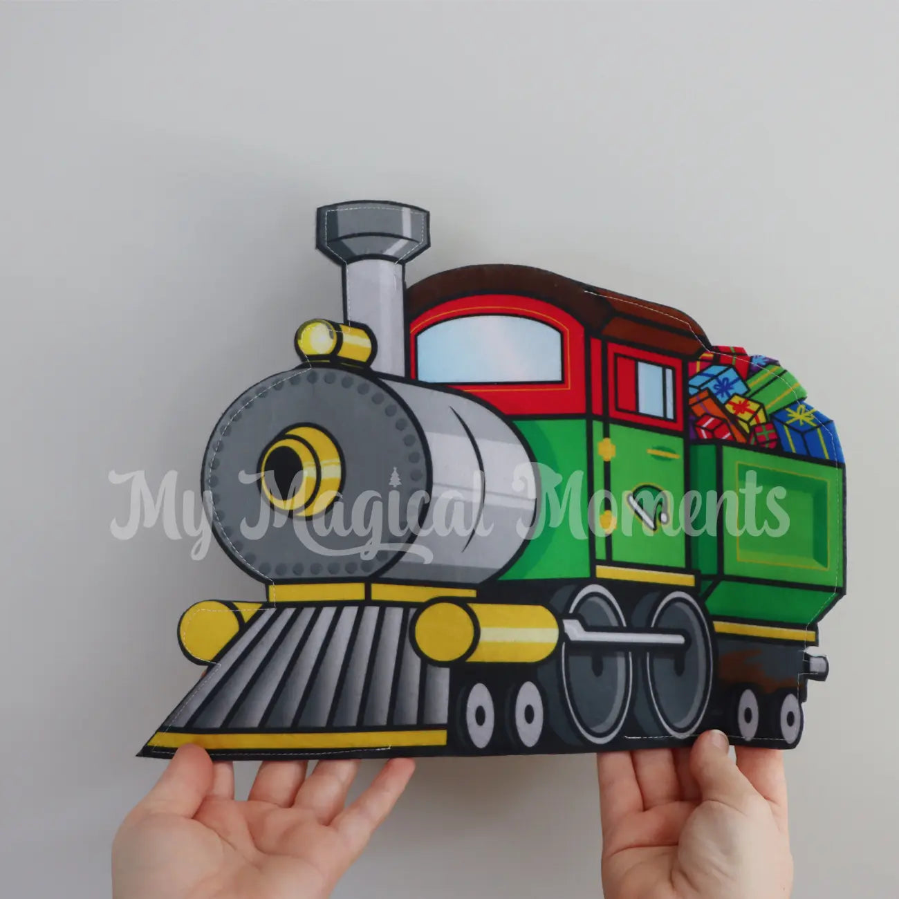 Train Elf Costume Hand comparison