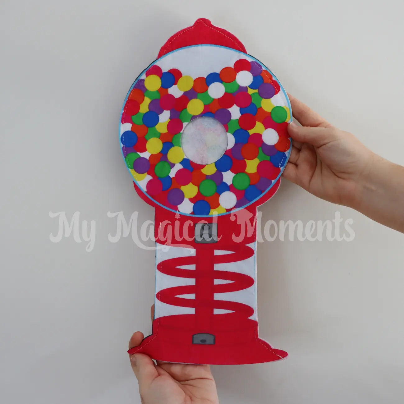 Gumball Elf Costume Hand comparison