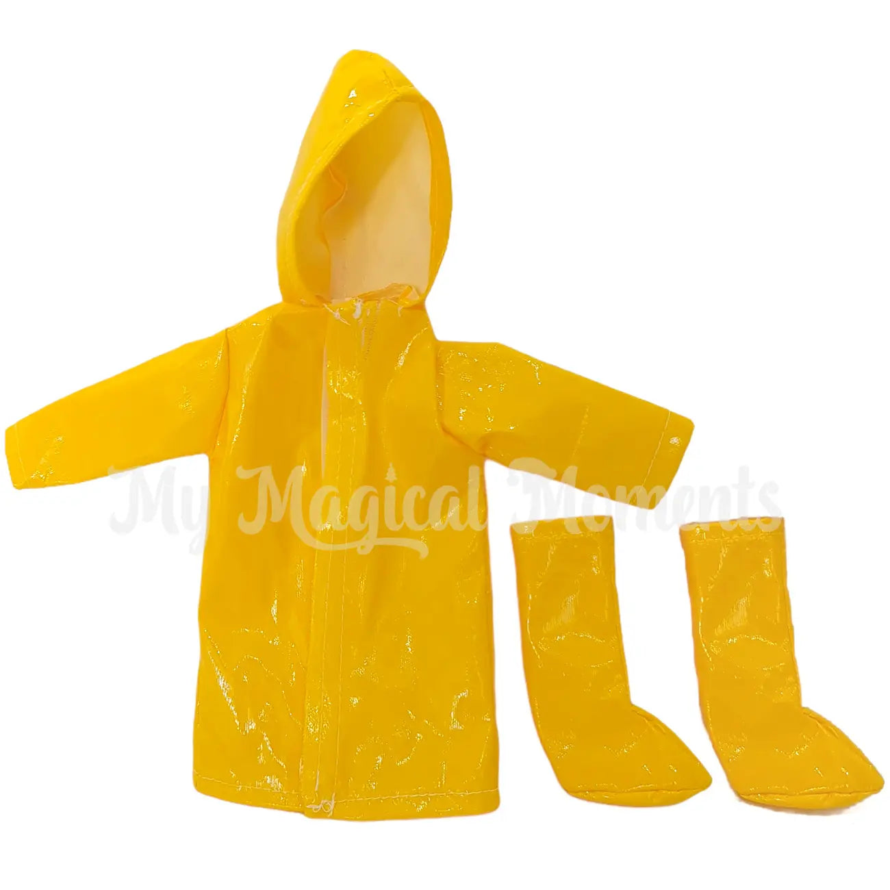 elf rain jacket with gumboots