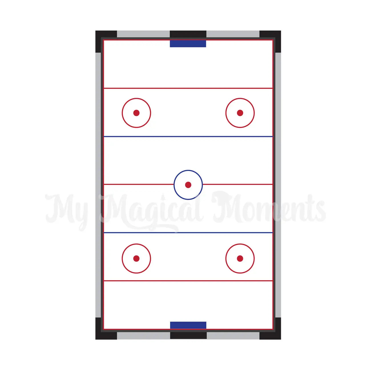 air hockey elf printable