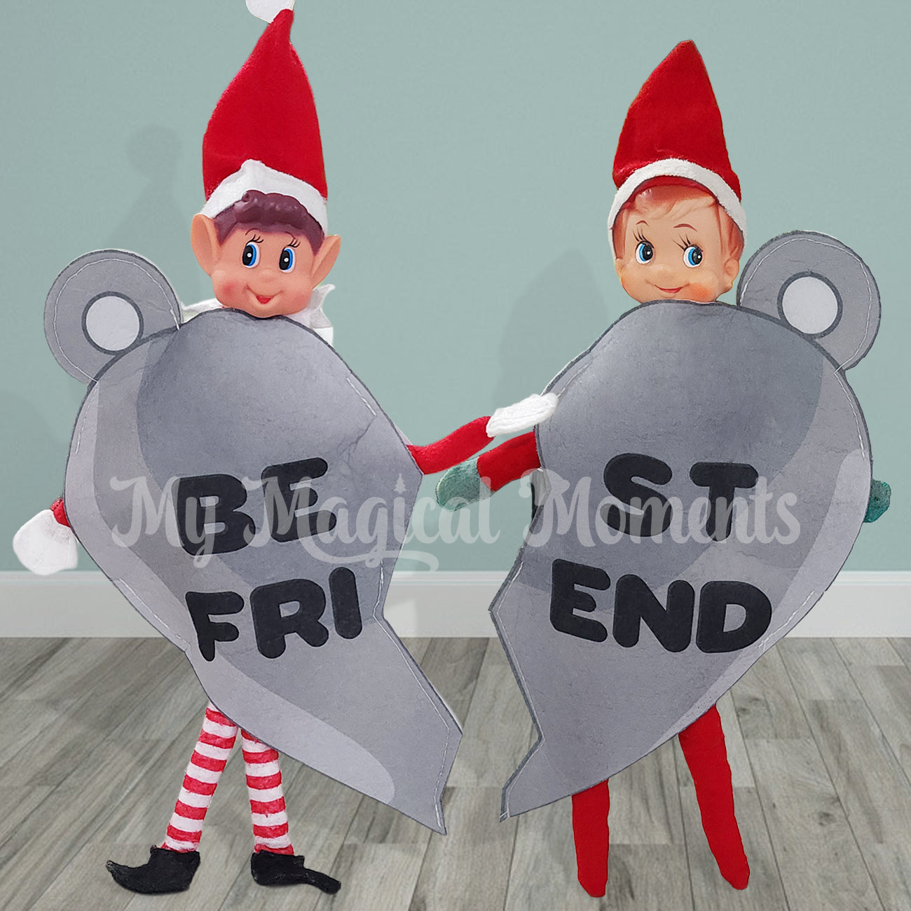 Best Friends elf Costume worn by 60s & Elves behavin badly elf