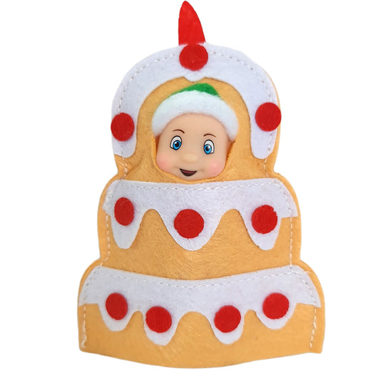 Cake elf baby costume