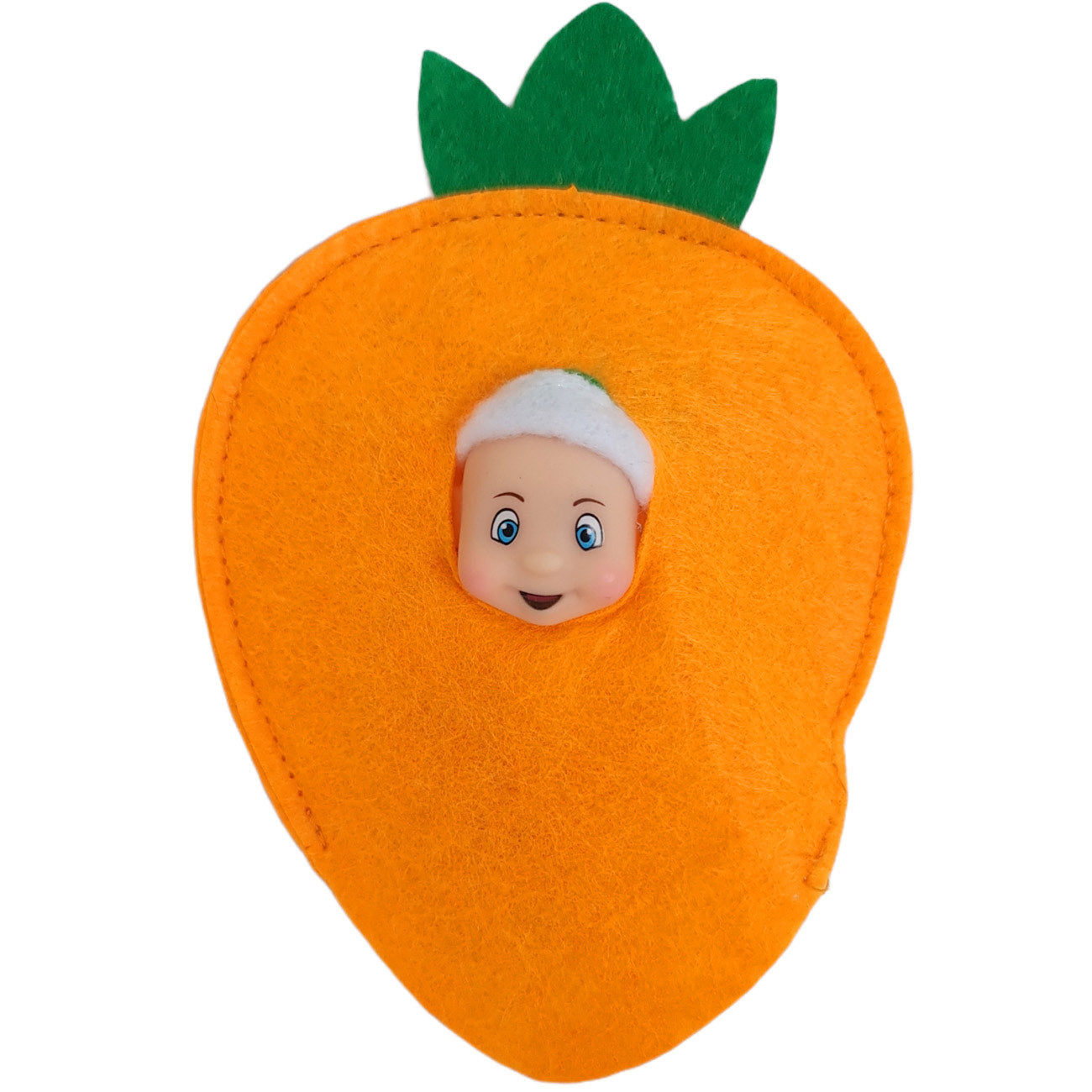 carrot elf baby costume