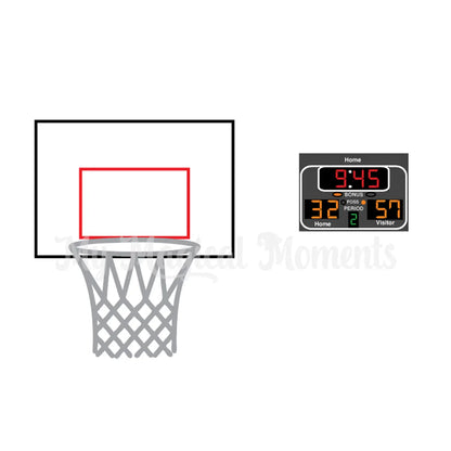 basketball court printable