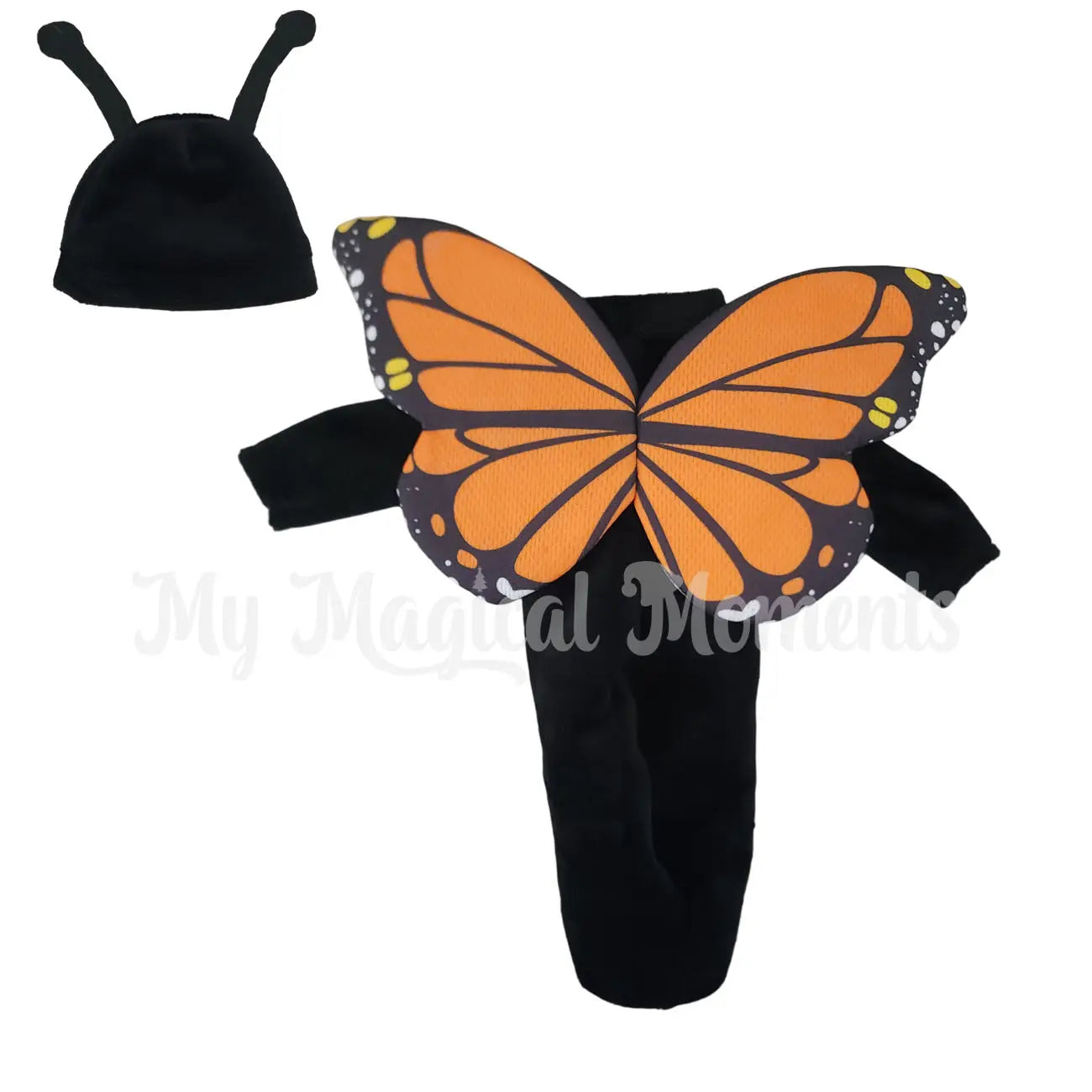 Back of elf butterfly costume