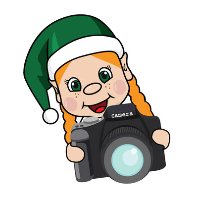 camera elf clipart