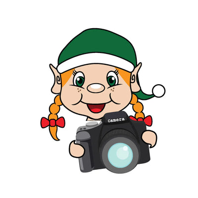 camera elf clipart