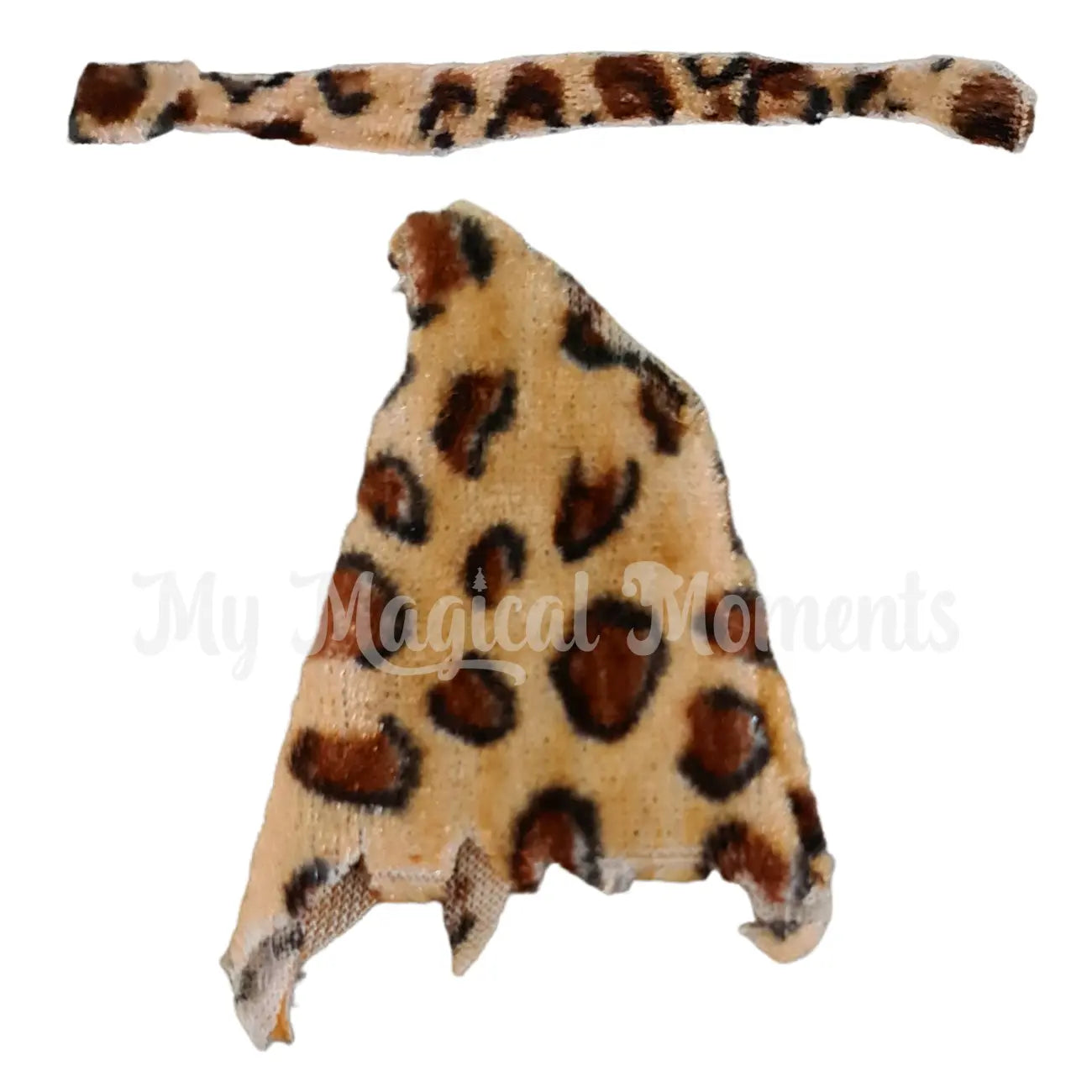 elf toddler caveman leopard print costume