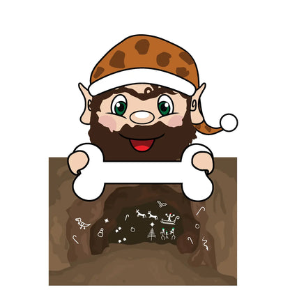 Caveman Elf Clipart