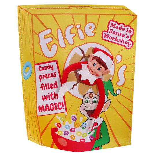 Elves Behavin Badly Popping Out Of a Cereal Box Costume