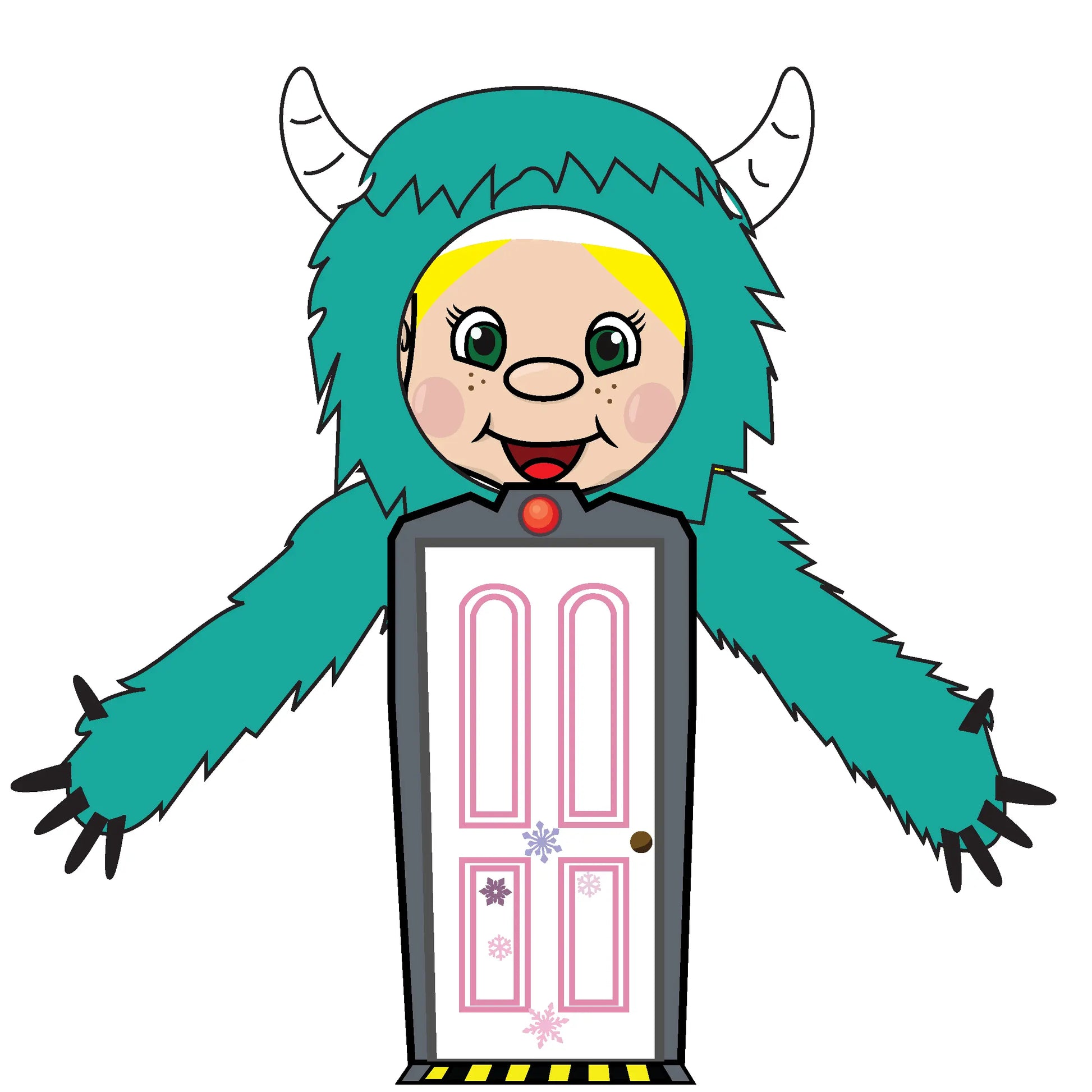 monsters inc door costume Elf Monsters Door Printable Props & Accessories In Australia & New Zealand – My Magical Moments