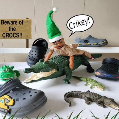 Elf Customer Croc Scene