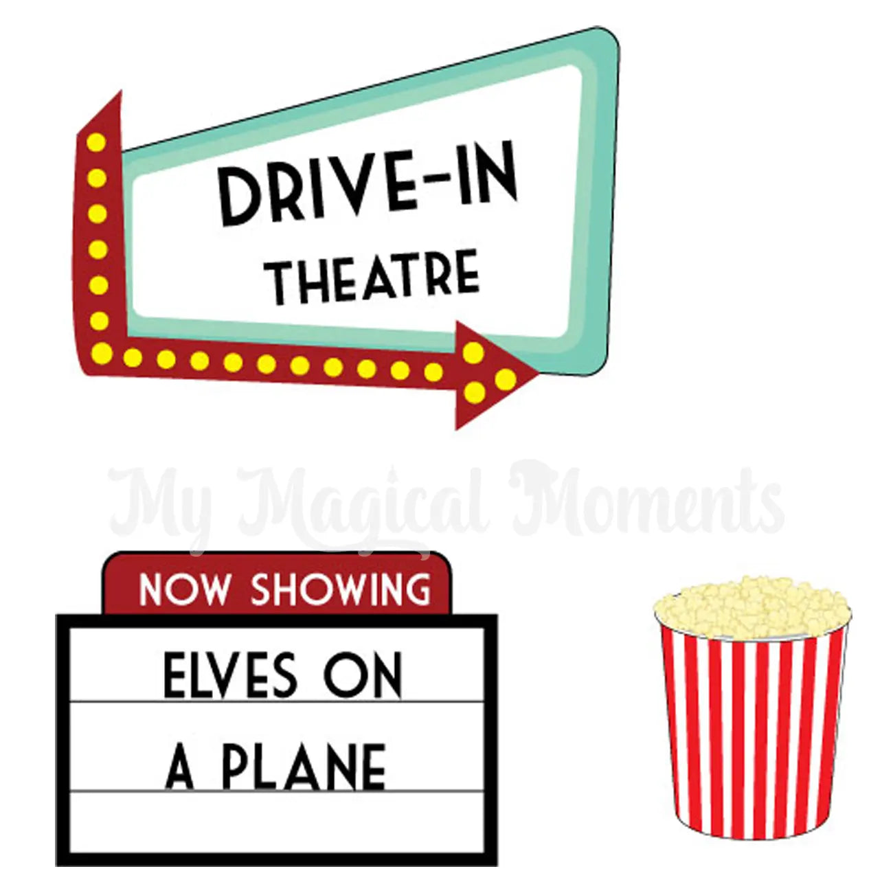 drive in printables for elves