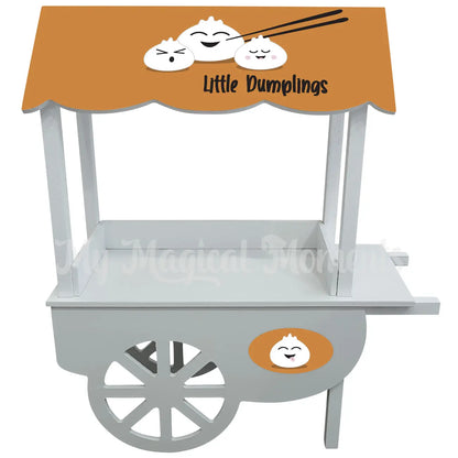 Miniature dumpling shop printable for elves