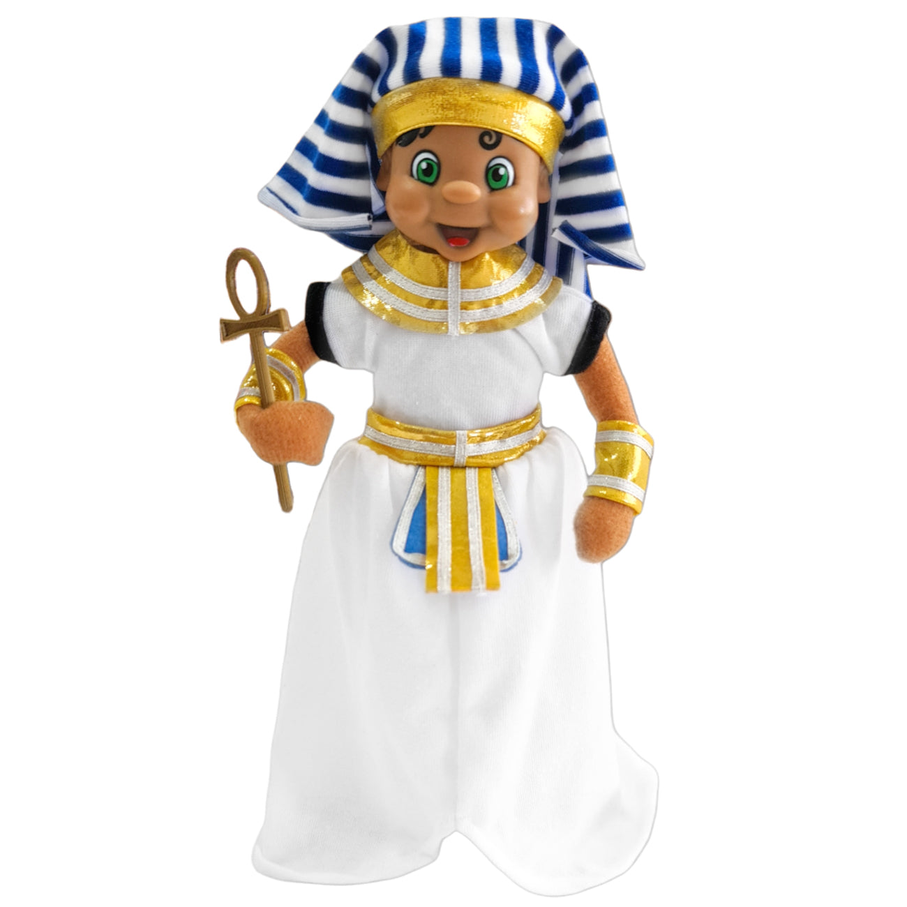 Egyptian costume worn by an elf