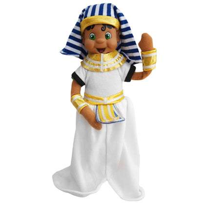 Egyptian costume worn by an elf