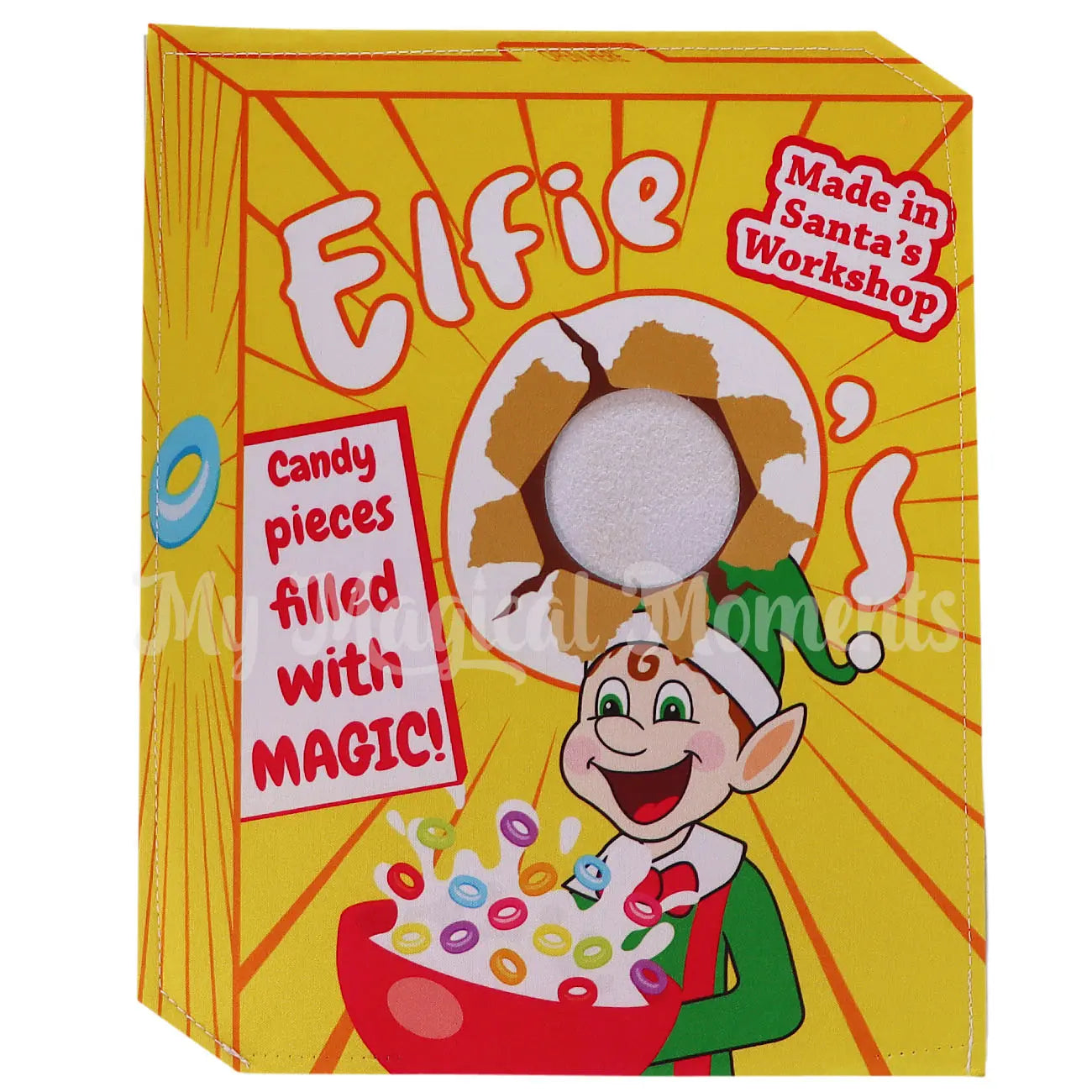 Front of ELf Cereal Costume