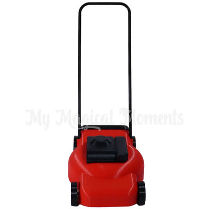 Elf sized Red Lawn Mower