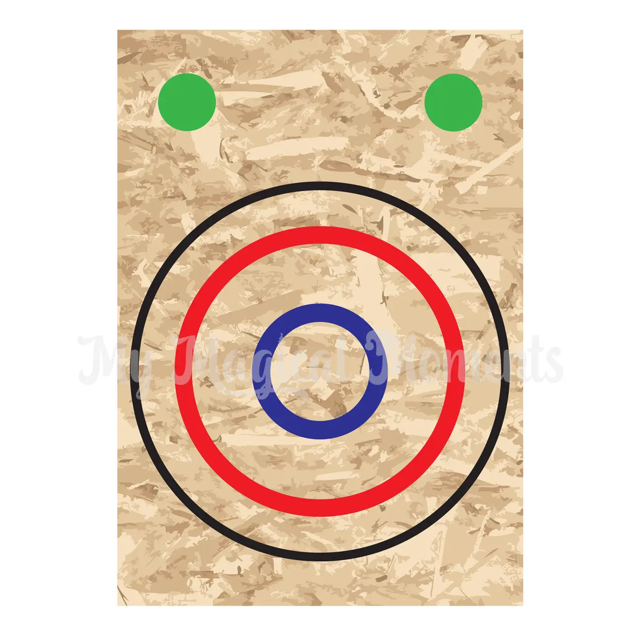 Elf axe target printable