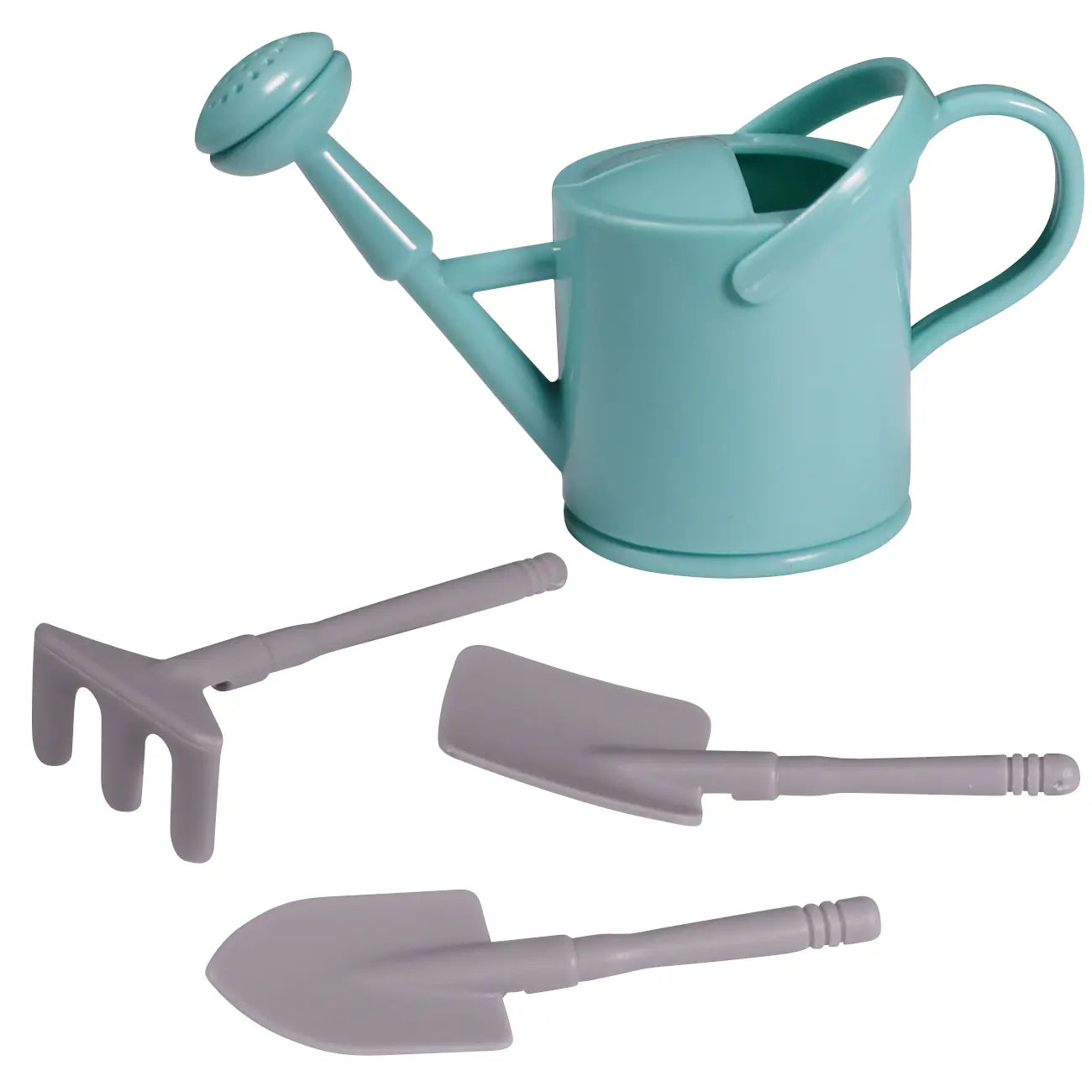 Elf Watering Can and gardening tools