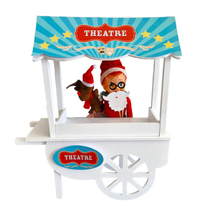 Vendor cart printable puppet theatre