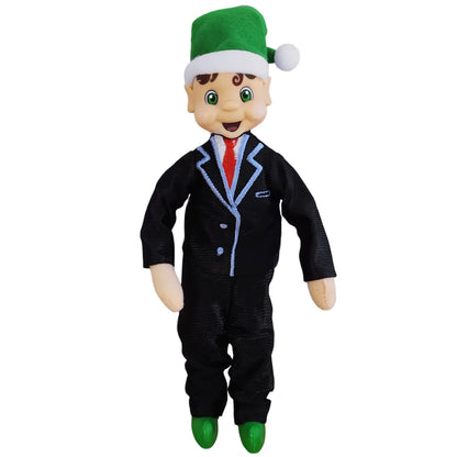 Elf wearing a suit outfit