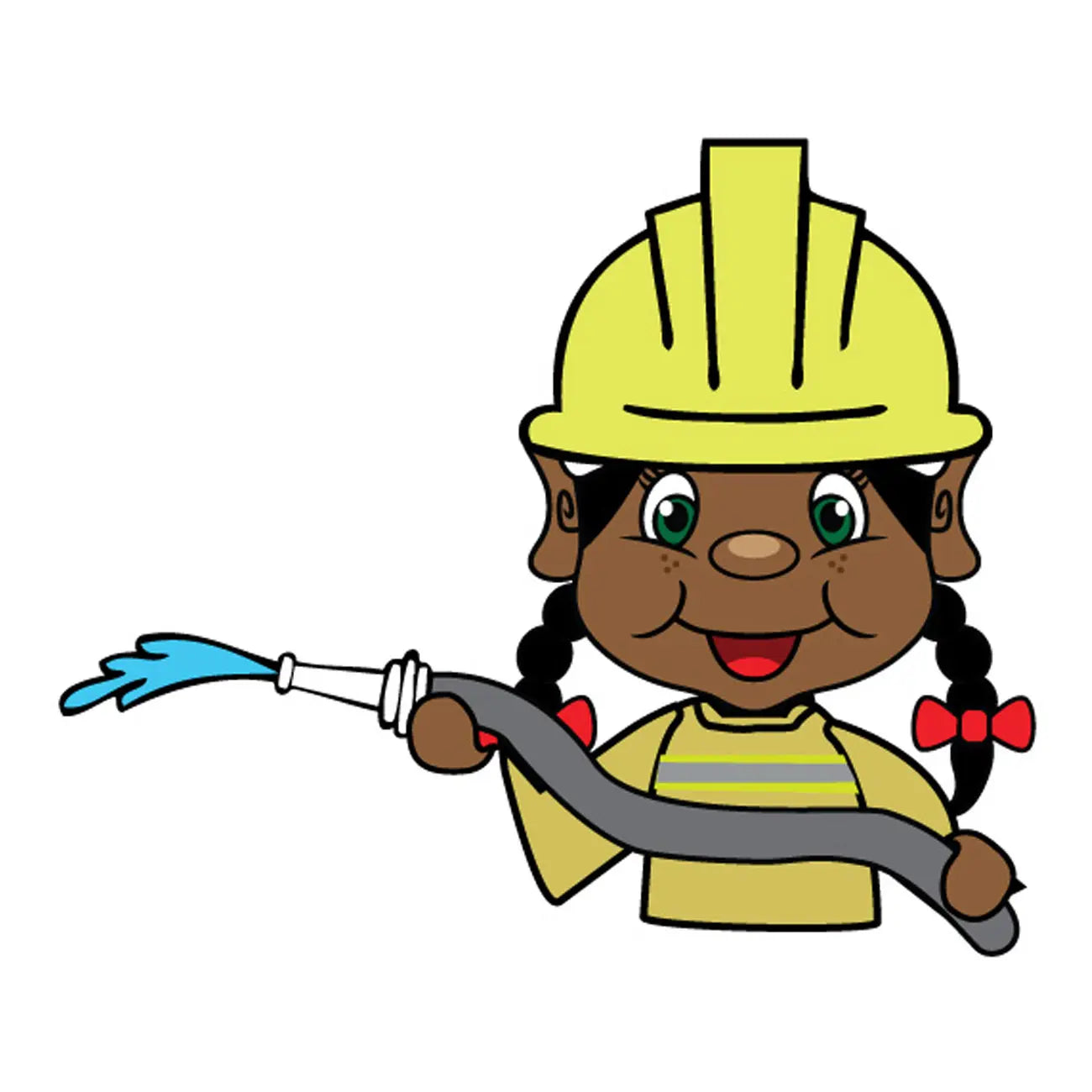 Fireman elf clipart