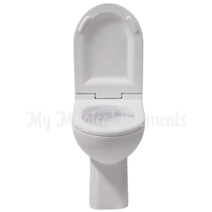Front view of elf toilet