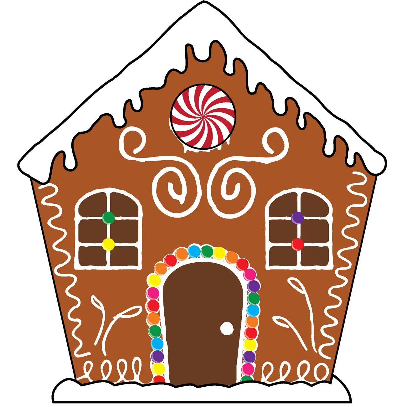 Gingerbread house elf printable