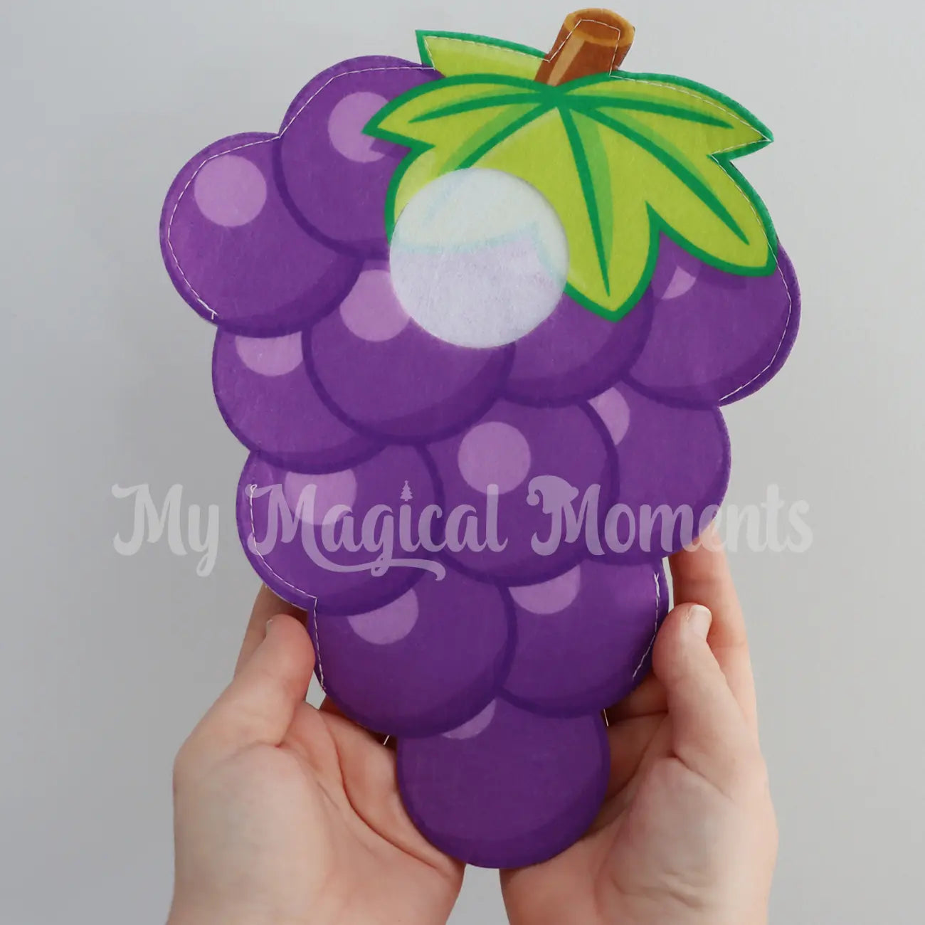 Grape Elf Costume Hand comparison 