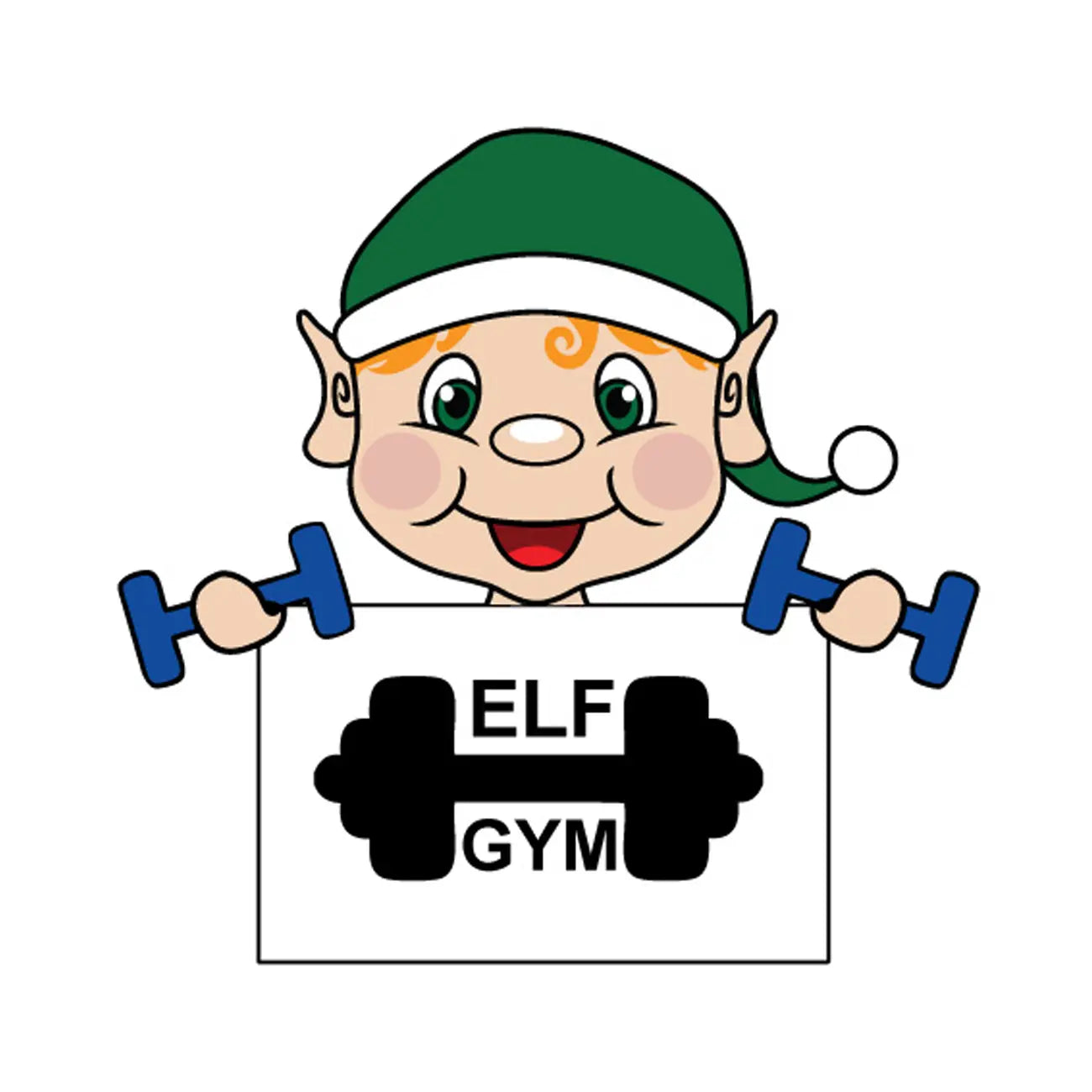 elf gym clipart